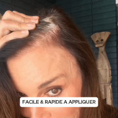 Veloria Magic+ La poudre qui redonne vie à votre ligne de cheveux — en 2 minutes.